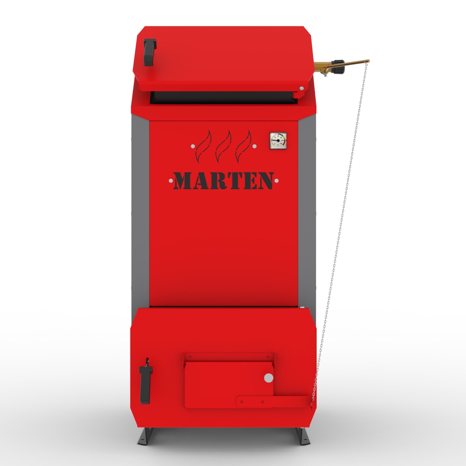 Котел опалювальний твердопаливний "Marten Master" МM-25 потужність 25 кВт